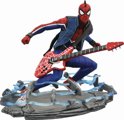 Marvel Gallery / Marvel Spider-Man: Spider-Man Punk Suit PVC Statueㅤ – Diamond Select Toys – ActionFigureBrasil