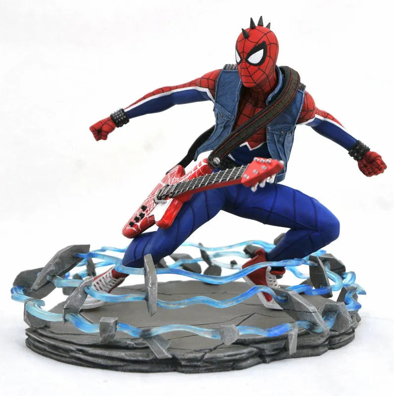 Marvel Gallery / Marvel Spider-Man: Spider-Man Punk Suit PVC Statueㅤ – Diamond Select Toys – ActionFigureBrasil