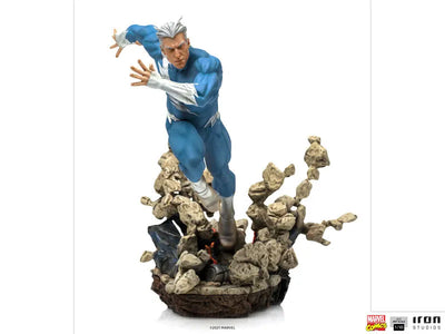 Marvel Iron Studios Statue "Battle Diorama, Series" 1/10 Scale Quicksilver [Comic]ㅤ – Iron Studios – ActionFigureBrasil