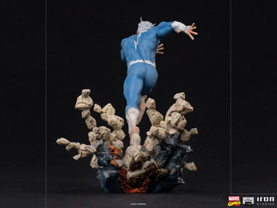 Marvel Iron Studios Statue "Battle Diorama, Series" 1/10 Scale Quicksilver [Comic]ㅤ – Iron Studios – ActionFigureBrasil — close
