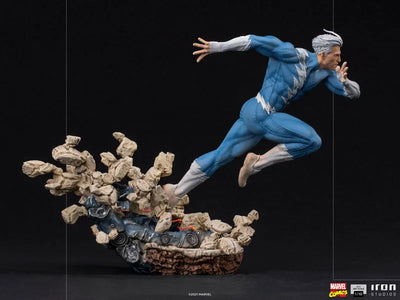 Marvel Iron Studios Statue "Battle Diorama, Series" 1/10 Scale Quicksilver [Comic]ㅤ – Iron Studios – ActionFigureBrasil — embalagem