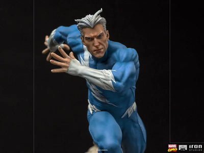 Marvel Iron Studios Statue "Battle Diorama, Series" 1/10 Scale Quicksilver [Comic]ㅤ – Iron Studios – ActionFigureBrasil — acessórios