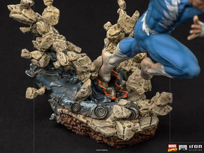 Marvel Iron Studios Statue "Battle Diorama, Series" 1/10 Scale Quicksilver [Comic]ㅤ – Iron Studios – ActionFigureBrasil — ambientada