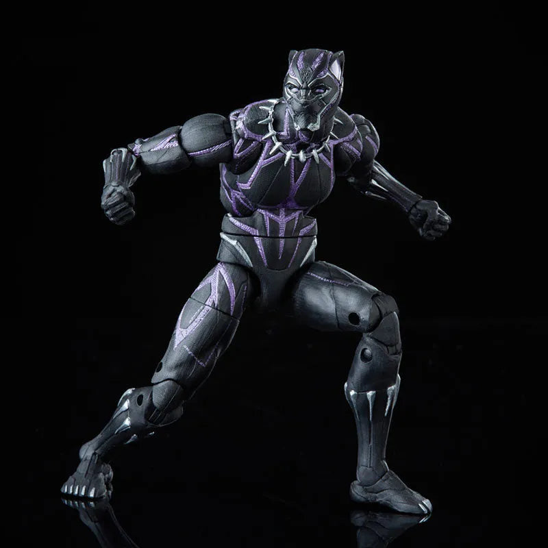 Marvel - Marvel Legends: 6 Inch Action Figure - MCU Series / Legacy Collection: Black Panther [Movie / Black Panther]ㅤ – Hasbro – ActionFigureBrasil