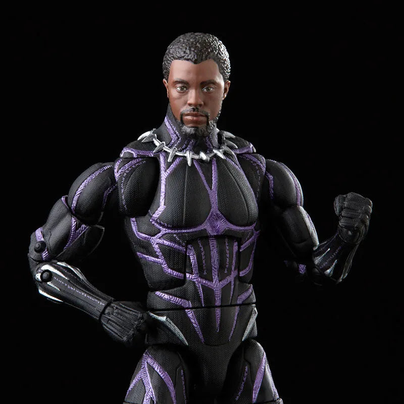 Marvel - Marvel Legends: 6 Inch Action Figure - MCU Series / Legacy Collection: Black Panther [Movie / Black Panther]ㅤ – Hasbro – ActionFigureBrasil