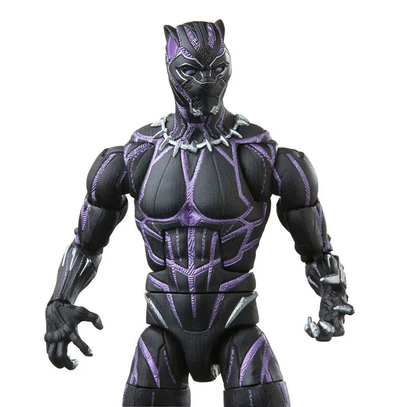 Marvel - Marvel Legends: 6 Inch Action Figure - MCU Series / Legacy Collection: Black Panther [Movie / Black Panther]ㅤ – Hasbro – ActionFigureBrasil
