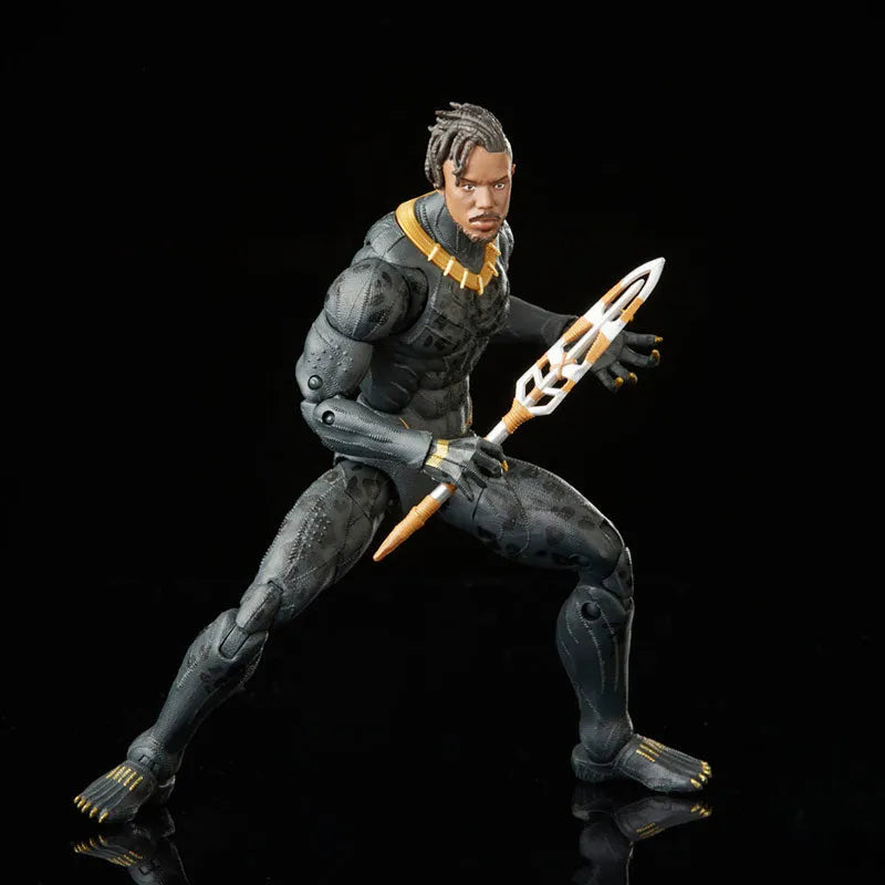 Marvel - Marvel Legends: 6 Inch Action Figure - MCU Series / Legacy Collection: Erik Killmonger [Movie / Black Panther]ㅤ – Hasbro – ActionFigureBrasil