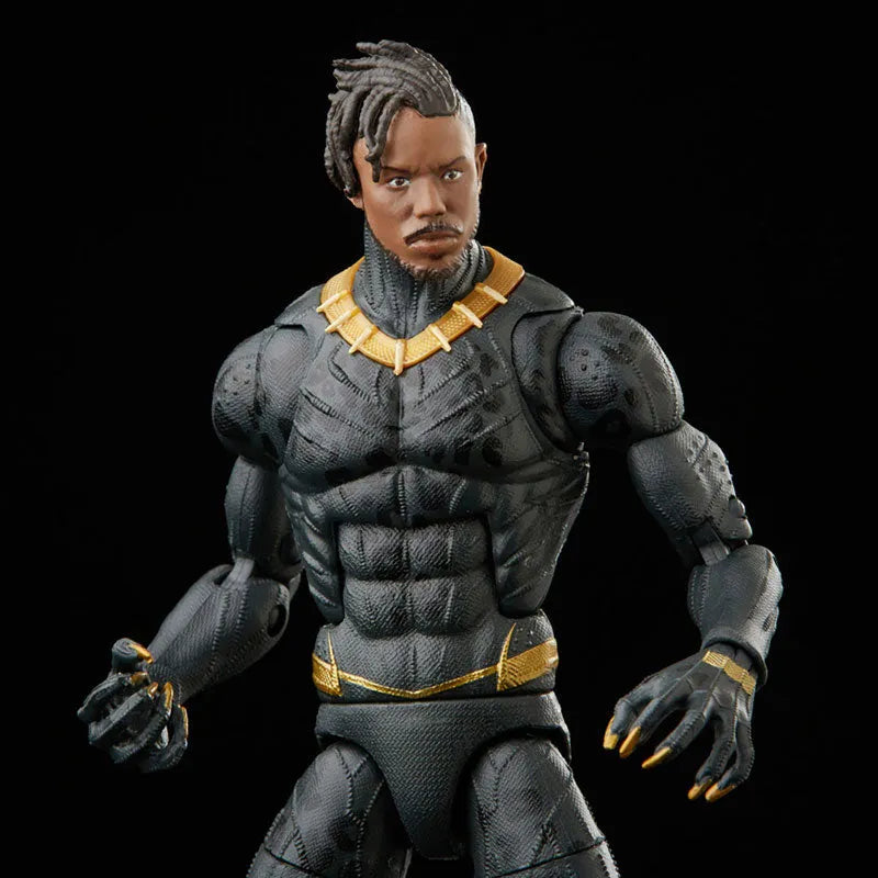 Marvel - Marvel Legends: 6 Inch Action Figure - MCU Series / Legacy Collection: Erik Killmonger [Movie / Black Panther]ㅤ – Hasbro – ActionFigureBrasil