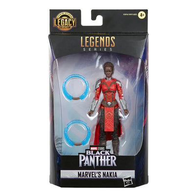 Marvel - Marvel Legends: 6 Inch Action Figure - MCU Series / Legacy Collection: Nakia [Movie / Black Panther]ㅤ – Hasbro – ActionFigureBrasil — acessórios