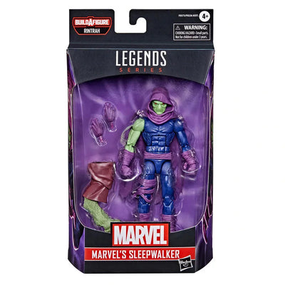 Marvel - Marvel Legends: 6 Inch Action Figure - MCU Series: Sleepwalker [Comic]ㅤ – Hasbro – ActionFigureBrasil — embalagem