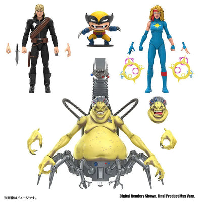 Marvel - Marvel Legends: 6 Inch Action Figure - X-Men Series - Mojo World 4-Pack [Comic]ㅤ – Hasbro – ActionFigureBrasil