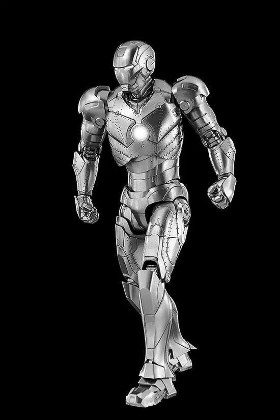 Marvel Studios: Infinity Saga - DLX Iron Man - Mark 2 (ThreeZero)ㅤ – ThreeZero – ActionFigureBrasil