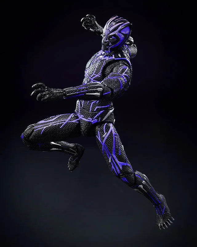 Marvel Studios' The Infinity Saga DLX - Black Panther - Kinetic Energy Charged (Threezero)ㅤ – ThreeZero – ActionFigureBrasil