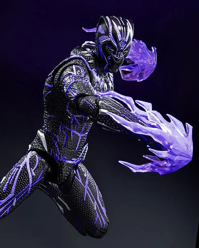 Marvel Studios' The Infinity Saga DLX - Black Panther - Kinetic Energy Charged (Threezero)ㅤ – ThreeZero – ActionFigureBrasil