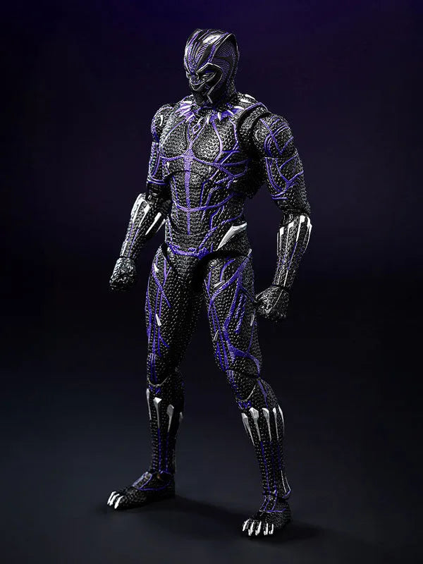 Marvel Studios' The Infinity Saga DLX - Black Panther - Kinetic Energy Charged (Threezero)ㅤ – ThreeZero – ActionFigureBrasil