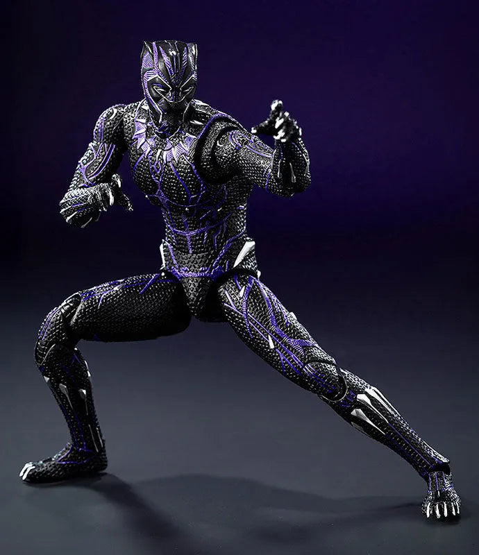 Marvel Studios' The Infinity Saga DLX - Black Panther - Kinetic Energy Charged (Threezero)ㅤ – ThreeZero – ActionFigureBrasil