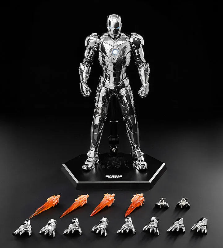 Marvel Studios' The Infinity Saga - DLX Iron Man Mark 2 - Chrome Edition (Threezero)ㅤ – ThreeZero – ActionFigureBrasil