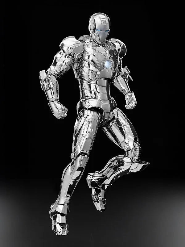 Marvel Studios' The Infinity Saga - DLX Iron Man Mark 2 - Chrome Edition (Threezero)ㅤ – ThreeZero – ActionFigureBrasil