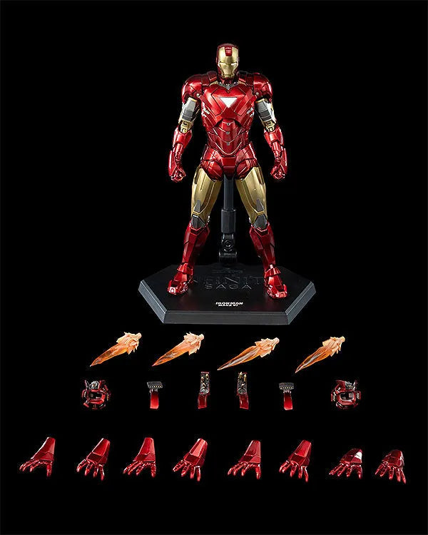 Marvel Studios: The Infinity Saga - DLX - Iron Man - Mark 6 (Threezero)ㅤ – ThreeZero – ActionFigureBrasil