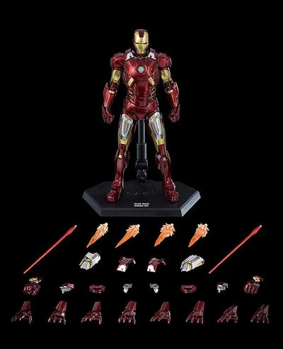 Marvel Studios - The Infinity Saga - DLX Iron Man - Mark 7 (ThreeZero)ㅤ – ThreeZero – ActionFigureBrasil — close