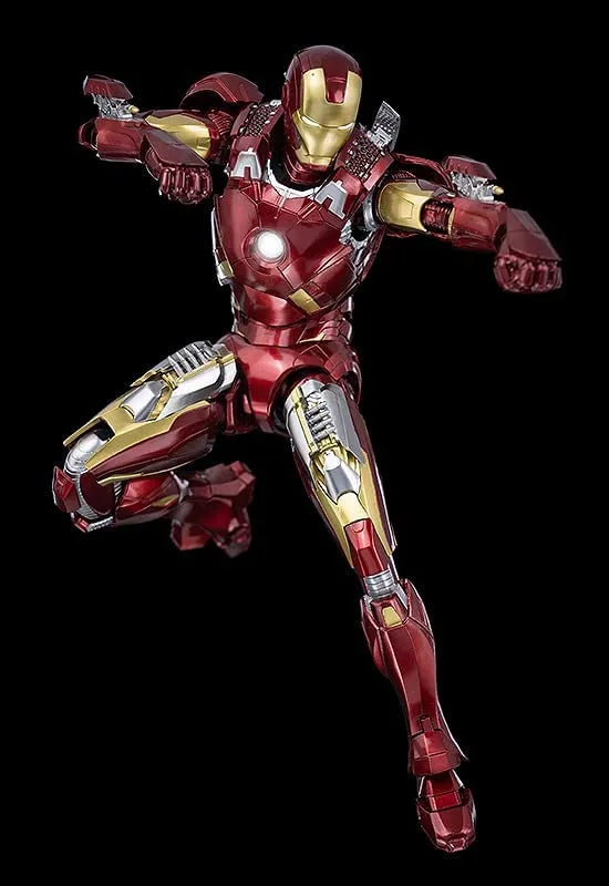 Marvel Studios - The Infinity Saga - DLX Iron Man - Mark 7 (ThreeZero)ㅤ – ThreeZero – ActionFigureBrasil