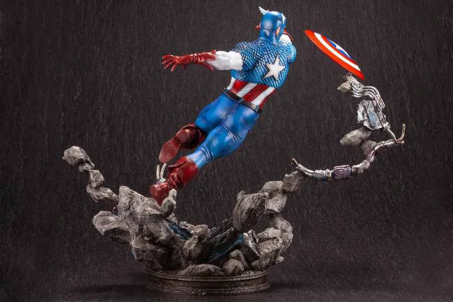 Marvel Universe Avengers - Captain America - 1/6 - Fine Art Statue (Kotobukiya)ㅤ – Kotobukiya – ActionFigureBrasil