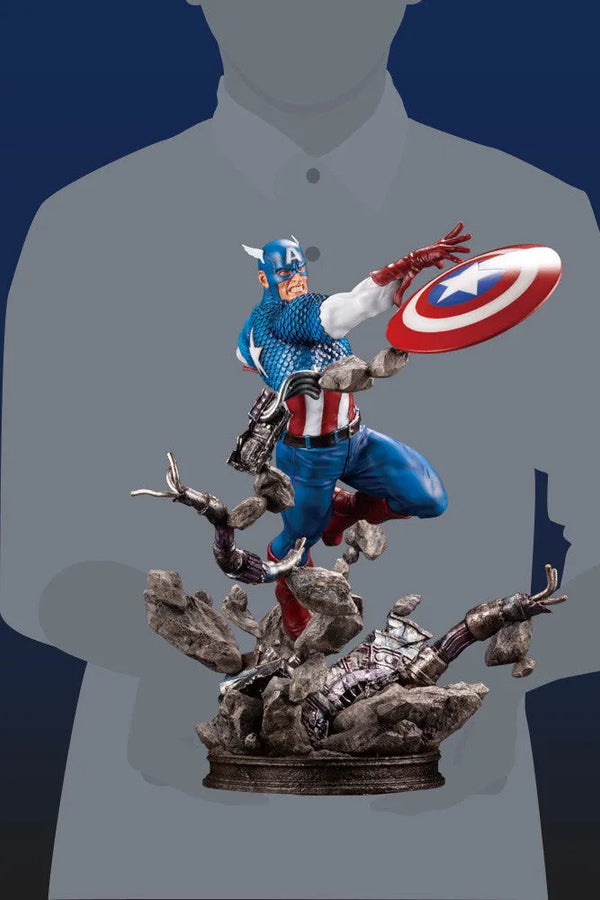 Marvel Universe Avengers - Captain America - 1/6 - Fine Art Statue (Kotobukiya)ㅤ – Kotobukiya – ActionFigureBrasil