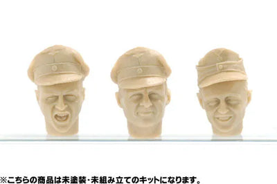 Maschinen Krieger 1/20 Strahl Army Male Head Parts (A) Unpainted Assembly Kitㅤ – Brick Works – ActionFigureBrasil