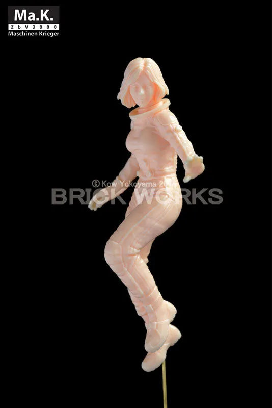 Maschinen Krieger - Ma.K.UP! MUS-19 - Mercenary Force Female Space Pilot (B) - 1/20 - Floating Low Gravity Aerobic Environment (Brick Works)ㅤ – Brick Works – ActionFigureBrasil