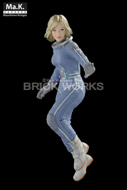 Maschinen Krieger - Ma.K.UP! MUS-19 - Mercenary Force Female Space Pilot (B) - 1/20 - Floating Low Gravity Aerobic Environment (Brick Works)ㅤ – Brick Works – ActionFigureBrasil