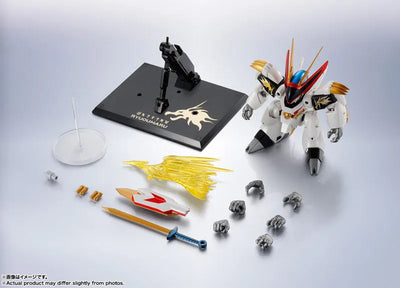 Mashin Eiyuuden Wataru - Ryuuoumaru - Metal Robot Spirits - Robot Spirits - Robot Spirits <Side MASHIN> (Bandai Spirits)ㅤ – Bandai Spirits – ActionFigureBrasil — com base expositora