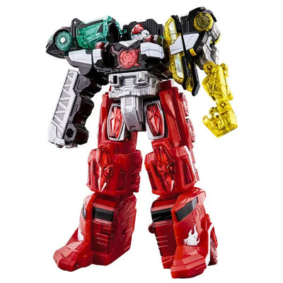 Mashin Sentai Kirameiger Kirameiger Robot Series 01 Mashin Gattai DX Kirameijin Setㅤ – Bandai – ActionFigureBrasil — iluminação de estúdio