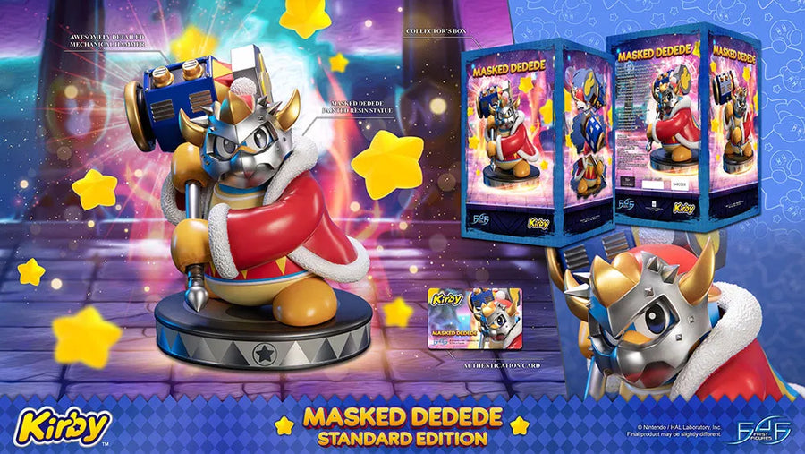 Masked Dedede - LIMITED EDITION: TBD – First 4 Figures – ActionFigure Brasil