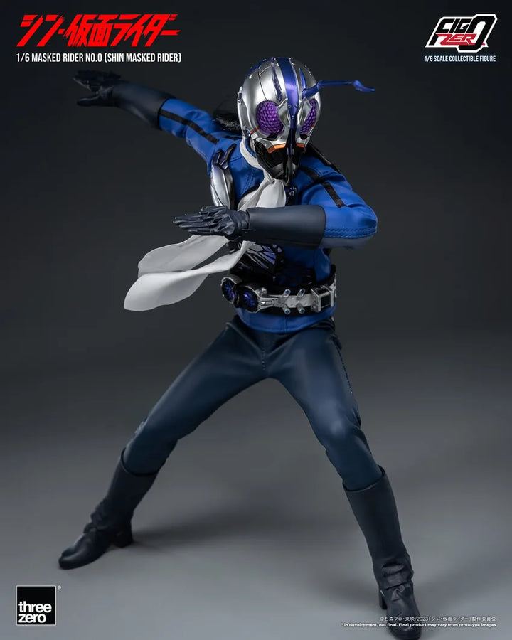 Masked Rider No.0 – Threezero – ActionFigure Brasil