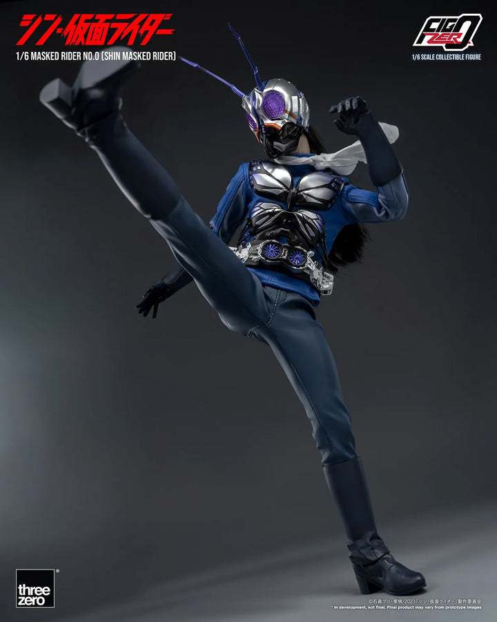 Masked Rider No.0 – Threezero – ActionFigure Brasil