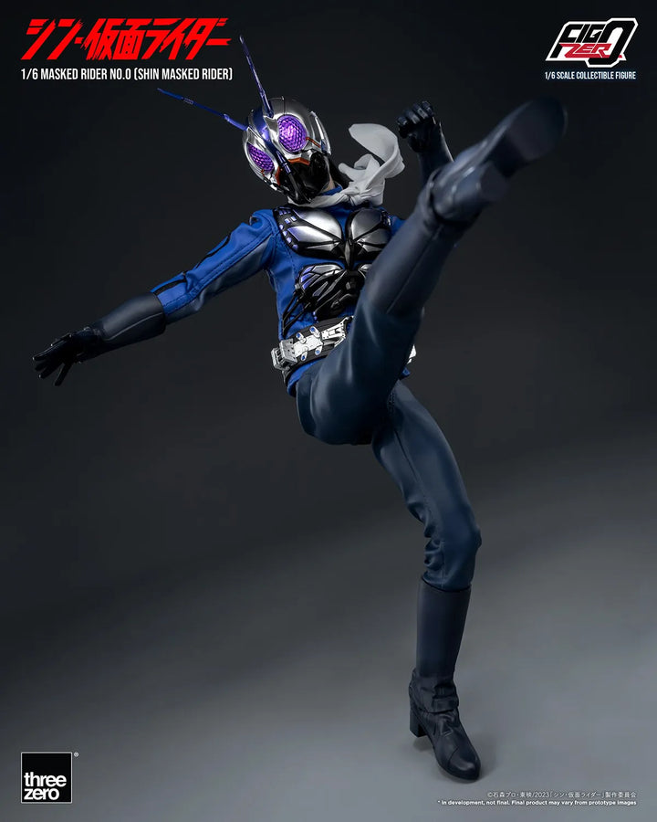 Masked Rider No.0 – Threezero – ActionFigure Brasil
