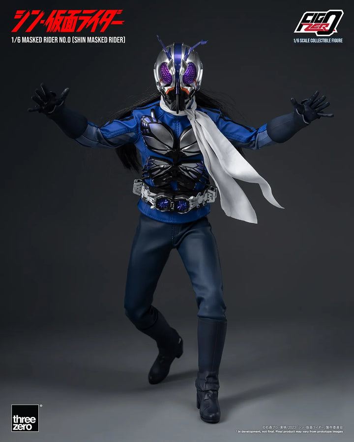 Masked Rider No.0 – Threezero – ActionFigure Brasil