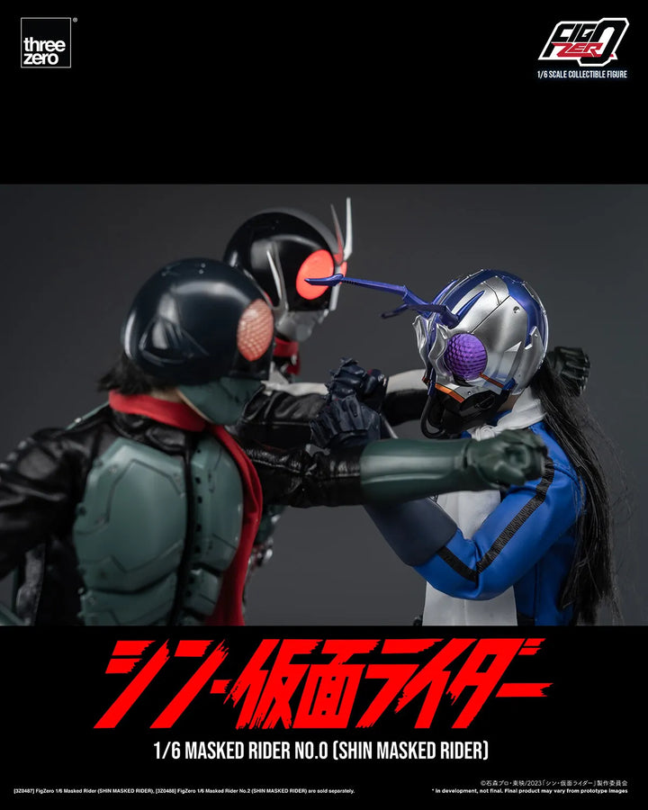 Masked Rider No.0 – Threezero – ActionFigure Brasil