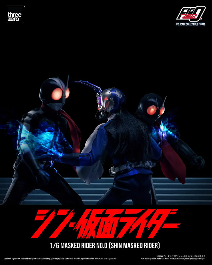 Masked Rider No.0 – Threezero – ActionFigure Brasil