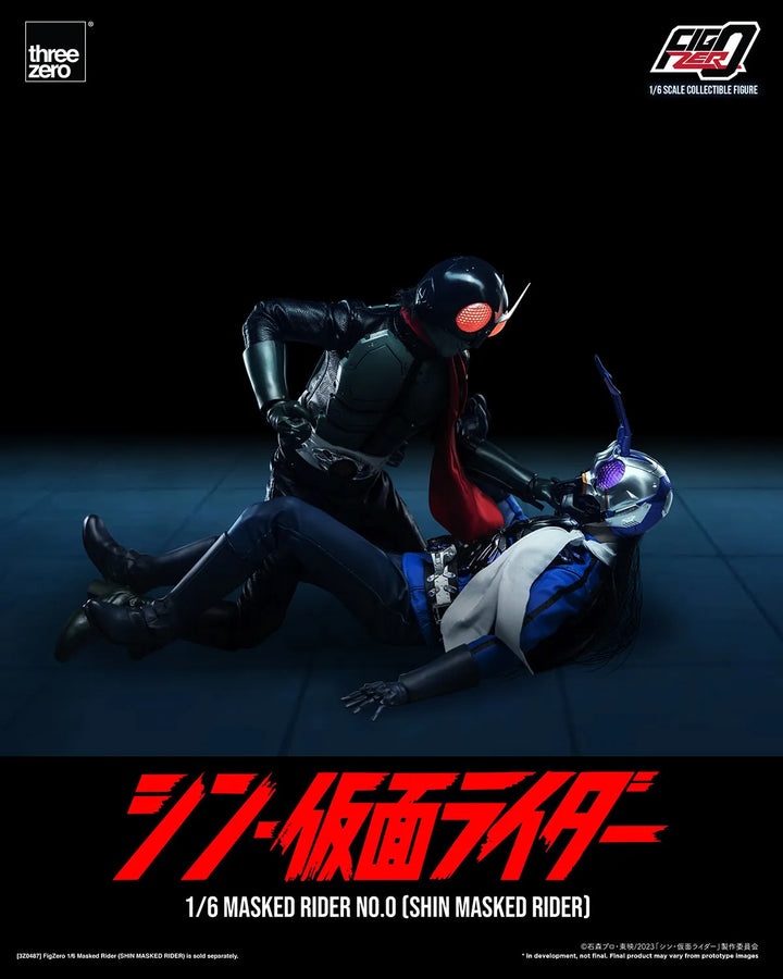 Masked Rider No.0 – Threezero – ActionFigure Brasil
