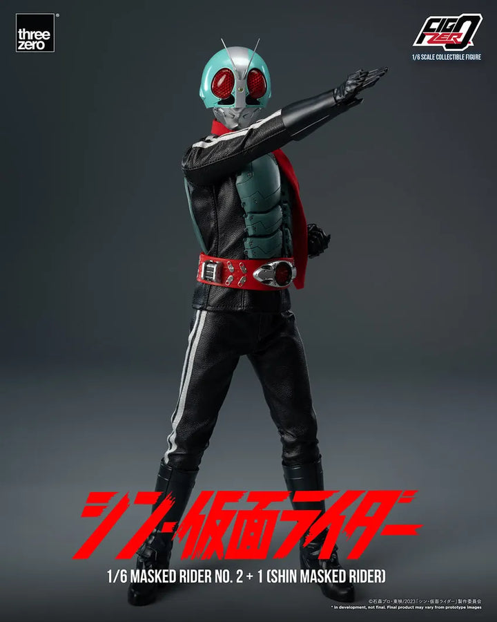 Masked Rider No.2+1 (SHIN MASKED RIDER) – Threezero – ActionFigure Brasil