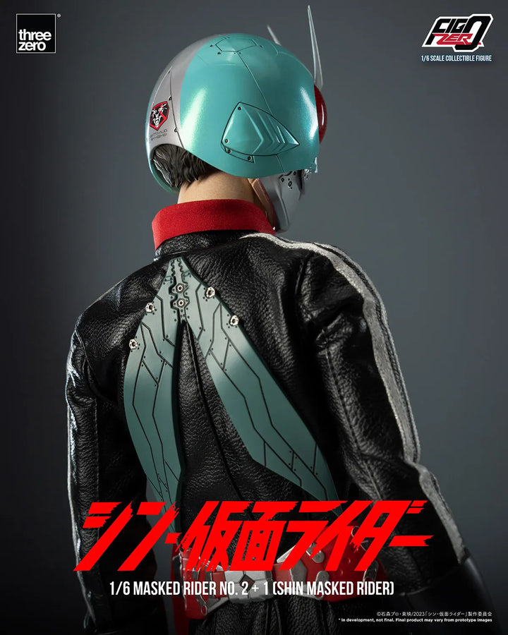 Masked Rider No.2+1 (SHIN MASKED RIDER) – Threezero – ActionFigure Brasil