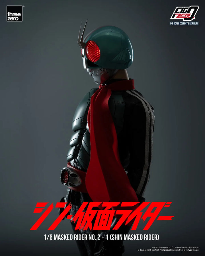 Masked Rider No.2+1 (SHIN MASKED RIDER) – Threezero – ActionFigure Brasil