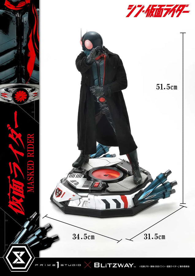 Masked Rider (Regular Version) Shin Masked Rider – Prime1Studio – ActionFigure Brasil