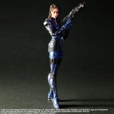 Mass Effect 3 - Ashley Williams - Play Arts Kai (Square Enix)ㅤ – Square Enix – ActionFigureBrasil — ângulo diferente