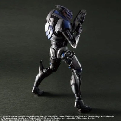 Mass Effect 3 - Garrus Vakarian - Play Arts Kai (Square Enix)ㅤ – Square Enix – ActionFigureBrasil — ângulo diferente