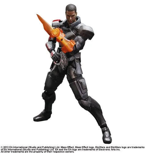 Mass Effect 3 - John Shepard - Play Arts Kai (Square Enix)ㅤ – Square Enix – ActionFigureBrasil