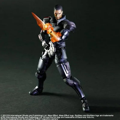 Mass Effect 3 - John Shepard - Play Arts Kai (Square Enix)ㅤ – Square Enix – ActionFigureBrasil — detalhe do produto