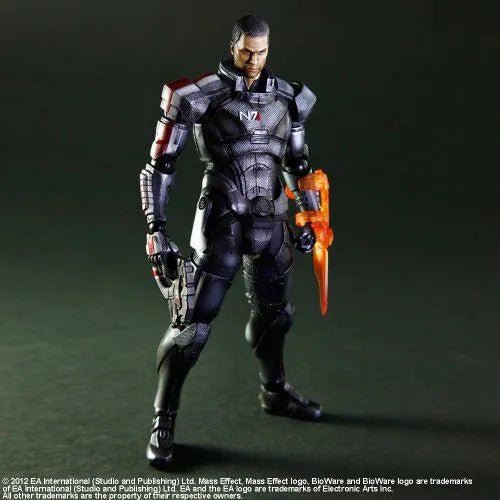 Mass Effect 3 - John Shepard - Play Arts Kai (Square Enix)ㅤ – Square Enix – ActionFigureBrasil