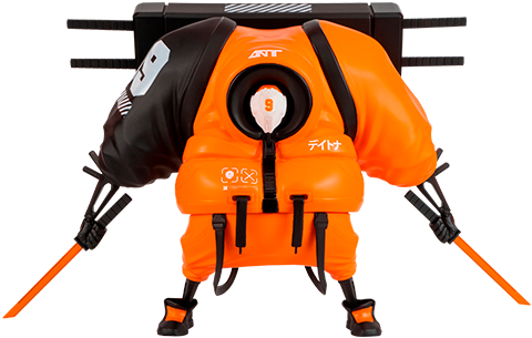 Master 9 Eyes (Orenji-San) - LIMITED EDITION – PureArts – ActionFigure Brasil